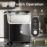 Nugget Ice Makers Countertop,lf-Cleaning,Sonic Ice,One-Click Operation